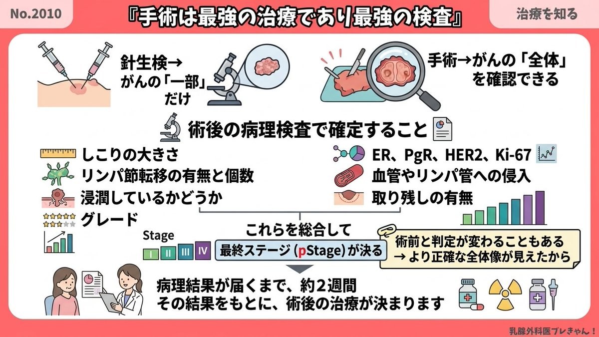 手術は最強の治療であり最強の検査である