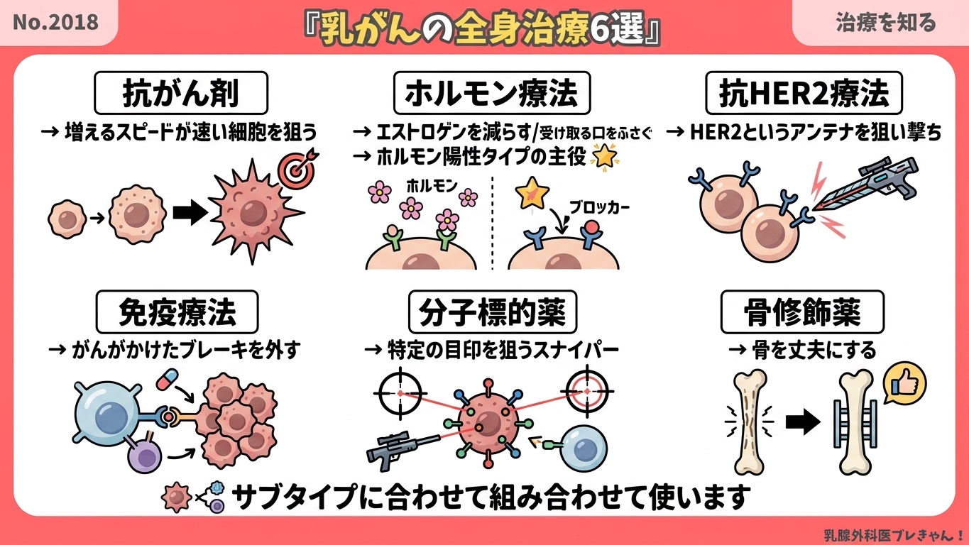 全身治療の種類
